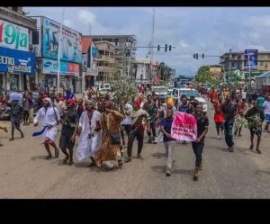 Nigerians Continue March In Oyo, Rivers States In Day 7 Of Protest