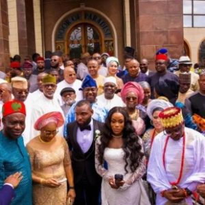 Photos from Soludo’s daughter, Adaora’s white wedding