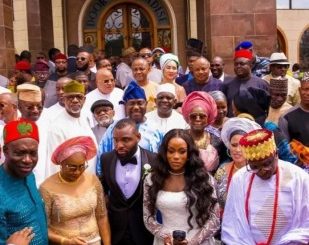 Photos from Soludo’s daughter, Adaora’s white wedding