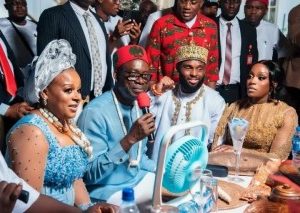 Photos from the traditional wedding of governor, Charles Soludo’s daughter, Adaora, to her man Arinze Ibekwe