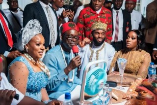 Photos from the traditional wedding of governor, Charles Soludo’s daughter, Adaora, to her man Arinze Ibekwe