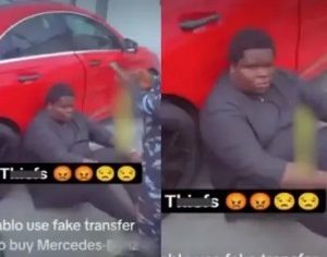 Police apprehends ‘big boy’ who used fake transfer to buy Benz