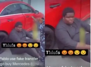 Police apprehends ‘big boy’ who used fake transfer to buy Benz