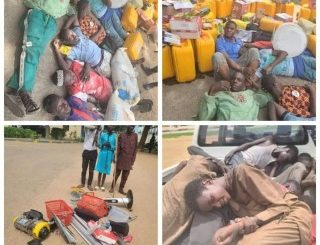 Protest: Security operatives arrest looters, recover stolen items in Kano