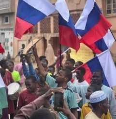 Protesters Storm Kano Streets With Russian Flags