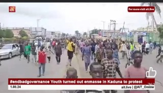 Protesters Turn Out Enmasse In Kaduna (Photos)