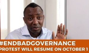 Protests Will Resume On October 1 – Omoyele Sowore