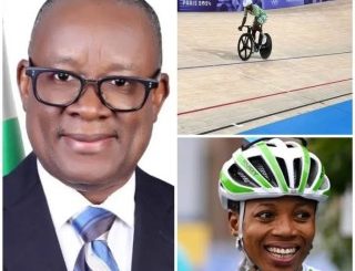 Sports Minister gives reasons Nigerian athlete cycled with a borrowed bicycle at the Paris Olympics