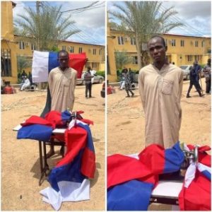 Update: DSS Arrests Tailor Mass-Producing Russian Flags In Nigeria