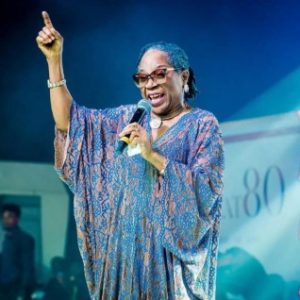 Video of Onyeka Onwenu performing just moments before her death