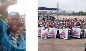 We were deceived. We didn’t know we were coming to do a counter-protest – Women who staged ‘say no to protest’ rally in Abuja two days ago lament (video)