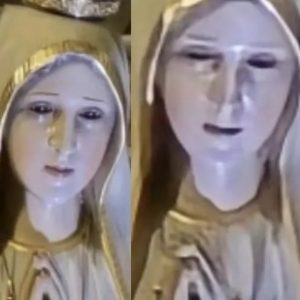 ‘Miracle’ in US church as Virgin Mary statue is filmed ‘blinking’ (video)