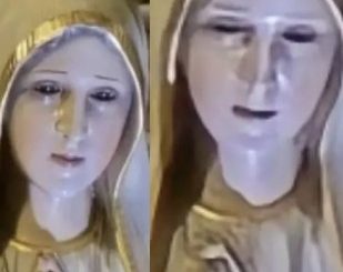 ‘Miracle’ in US church as Virgin Mary statue is filmed ‘blinking’ (video)