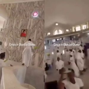 Crisis In Olumba Olumba As Members Allegedly Refuse To Worship Roland Olumba Obu (video)