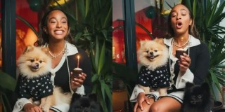 DJ Cuppy Marks 32nd Birthday With Her Dogs (Photos)