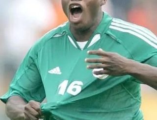 Nigerian Football Star Dies From Blood Pressure Complications One Month After Burying His Wife