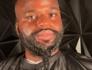 Stylist Goes Viral For Unique Braided Beard On Male Client