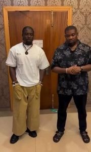 VeryDarkMan Visits Don Jazzy To Appreciate Him For Donating ₦100M To His NGO (Video)