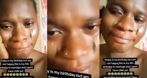 Wife Breaks Down In Tears On Fourth Birthday In Marriage Without A Child