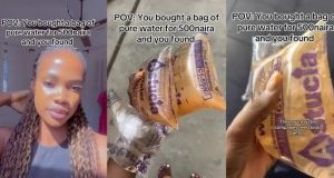 Lady Discovers Shocking Contents In ₦500 Pure Water, Speaks About Suing Company