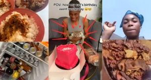  Lady Shocks The Internet, Throws Lavish Birthday Party For Her Cat