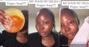 Lady laments bitterly about N6k pepper soup she bought from Hilda Baci’s restaurant