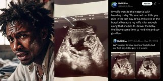 Man loses 4th child to miscarriage, a month after sharing baby scan on social media