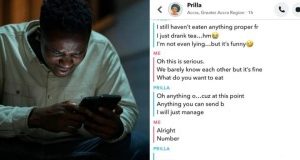 Man reverses 50 Cedes gift to hungry lady over ‘it is too small’ rant