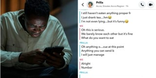 Man reverses 50 Cedes gift to hungry lady over ‘it is too small’ rant