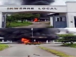 Pro-Wike Supporters Warn Police Against Reopening Ikwerre LGA Secretariat (Video)