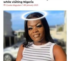 South African Woman Dies While Visiting Nigeria, Social Media Divided