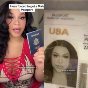 Transwoman shares dilemma of being trans under Trump administration after her gender was changed to ‘male’ in new passport (video)