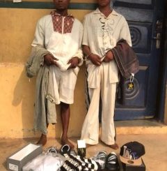 Two Arrested For Using Fake Bank Alert To Purchase Clothes