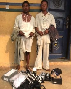 Two Arrested For Using Fake Bank Alert To Purchase Clothes