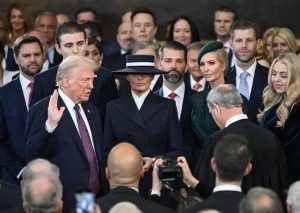 US President Trump Takes Oath Of Office