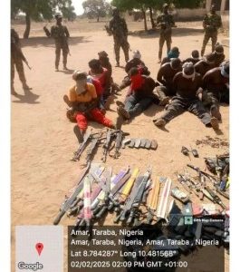 23 Bandits Surrender, Taraba Village Head Collected ₦‎1.5 Million From Bandits