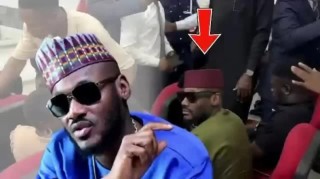 2Face Idibia storms Edo Assembly this Monday morning following rumors of alleged affair with Assembly member