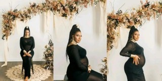 Chika Ike rolls out baby bump photos