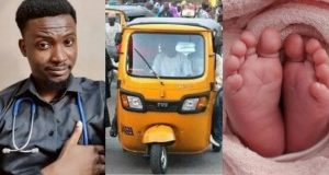 Doctor delivers 3.5kg baby inside Keke napep, shares experience