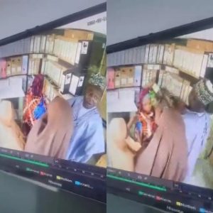 How family-of-four stole 3 laptops and hid under their jilbab after distracting shopkeeper (video)