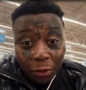 Lady Shocked As Walmart Hires Her Despite Full Face Tattoos (Photos)