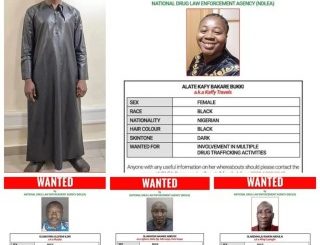 NDLEA declares four members of ‘Barryshine’ drug cartel wanted