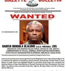 Police Declare Singer Portable Wanted Over Assault On Ogun Officials