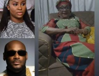 “Remove the beads you put on his hands and neck, he’s not in his right senses” – 2face Idibia’s mum begs Natasha, to “free” her son (video)