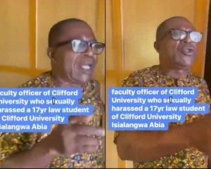 Clifford University lecturer accused of sexually assaulting 17-year-old law student