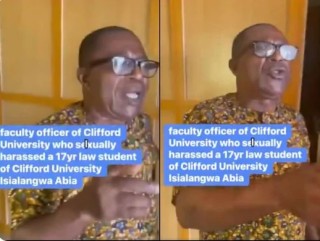 Clifford University lecturer accused of sexually assaulting 17-year-old law student