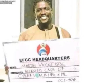 EFCC releases VeryDarkMan’s mugshot, charges him with cyberstalking and money laundering despite his warnings