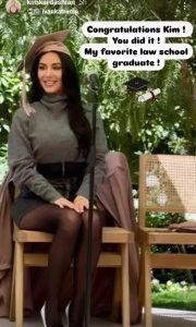 Kim Kardashian graduates law school after six years