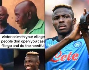 Victor Osimhen’s alleged relatives call him out for reportedly abandoning them in village