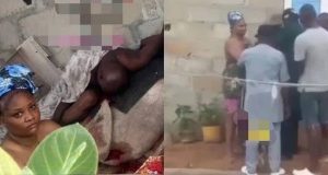 Young lady reportedly takes her father’s life, injures another after a brief disagreement in Lagos (video)